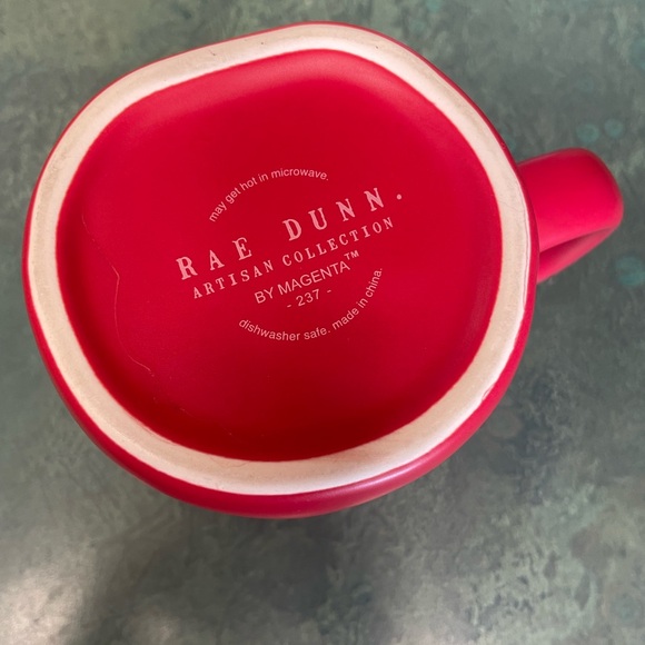 Red Ceramic Mug - Picture 3 of 3